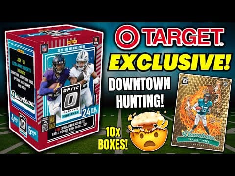 *target Exclusive!🚨 2025 Donruss Optic Target Football Blaster Box Review!🏈