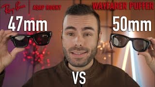Ray-ban Wayfarer Puffer 47mm Vs 50mm