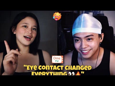 Singing! To Strangers On Ome/tv | [best Reaction] (eye Contact Changes Everything 👀🔥)