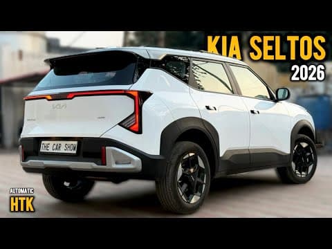 New Kia Seltos 2026 ❤️ Seltos Htk Automatic | 2nd Base At @ Rs 15.99l | White Colour - Review!