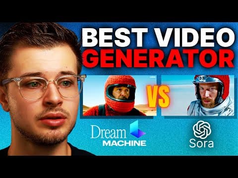 Luma Dream Machine Vs Sora - Same Prompt Comparison