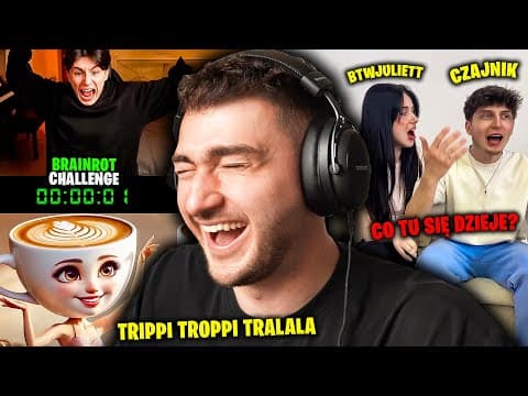 😨(czvjnik & Btwjuliett, Brainrot Challenge, 💥ig Reels I Yt Shorts💥) - Zagubiony W Internecie #234