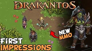 Drakantos - New Pixel Mmorpg "is It Worth Playing?"