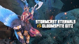 New Stormcast Eternals Vs Gloomspite Gitz - Scourge Of Ghyran Age Of Sigmar Battle Report