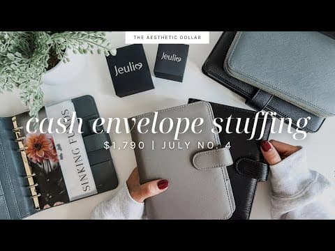 What I Do With Binders I'm Not Using 👀🖤✨  | $1,790 | Cash Stuffing