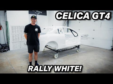 Celica Gt4 - Rally White Paint And Prep!