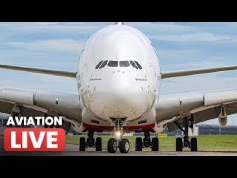 🔴 Manchester Airport Live ✈️