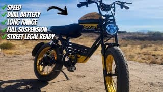 This Fully Loaded Ebike Has It All | Happyrun G100