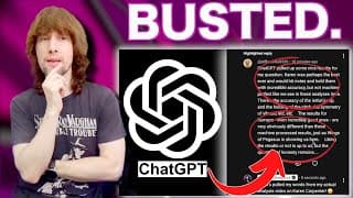 Chatgpt Is Using Me As An Independent Source For Verifying... Me?!!