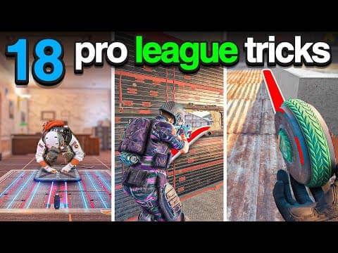 18 Insane Pro League Tricks You Need To Use On Siege In 2025