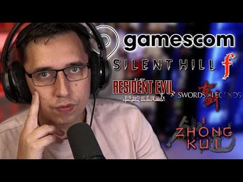 So I Decided To Watch Gamescom 2025 Game Trailers. (reaction)