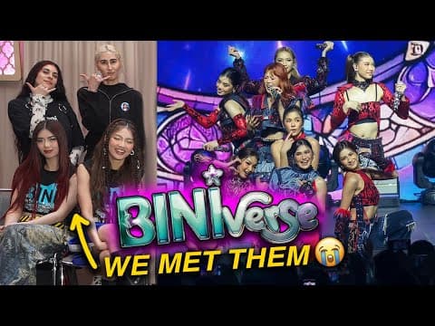 Our First Bini Concert (we Met Them?! 😭) Biniverse Los Angeles, Temecula, San Francisco 2025!
