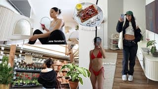 Spring Days In My Life 🌱 | Morning Run, Brunch Date, Plant Shopping, New Home Decor