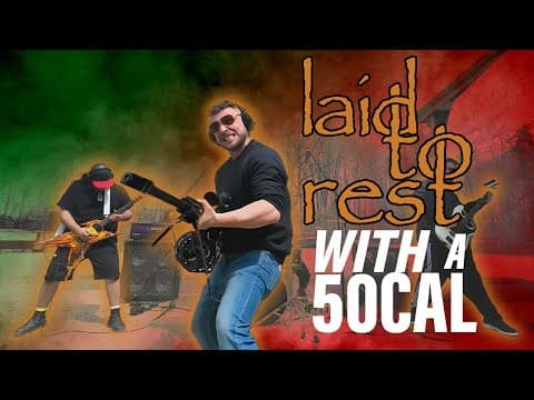 Lamb Of God - Laid To Rest - Gun Cover With Full Band