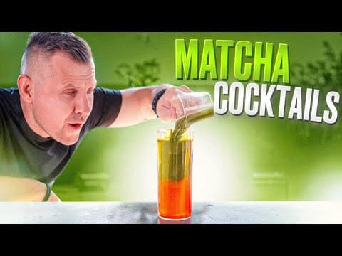 4 Epic Matcha Cocktails You Need to Try! 🍵