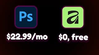 Canva Just Made Affinity 100% Free - The Best Photoshop Alternative