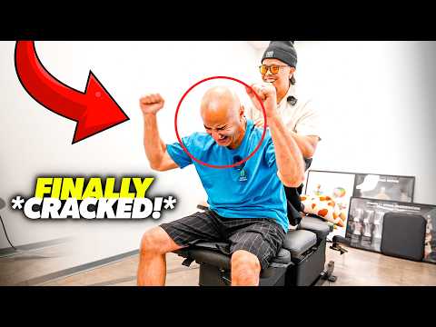 Neck *finally Cracks* Correctly After 10 Years‼️😱 | Severe Spine Trauma | Asmr Chiropractic | Tubio