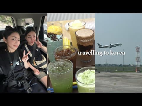 Family Trip: Travelling To Korea🛫 Trying Indonesian Snacks And Day 1 In Korea!