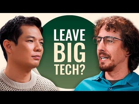 Should You Leave Big Tech Or Ride It Out? | Christophe Bisciglia