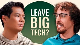 Should You Leave Big Tech Or Ride It Out? | Christophe Bisciglia
