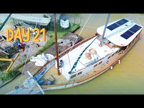 Boat Decks Don’t Sand Themselves! — Sailing Yabá 252