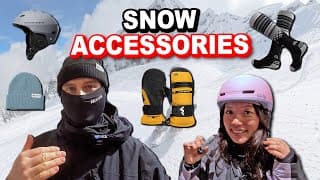 5 Must Have Snowboard Gear Accessories