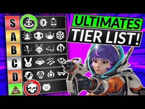 New Updated Ultimates Tier List - Every Hero Ult Ranked (worst To Best) - Overwatch 2 Season 13