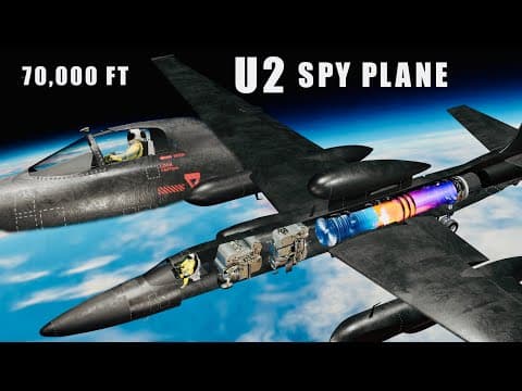 Inside The U-2 Spy Plane:| How It Operates At The Edge Of Space | 70,000ft@learnfromthebase