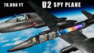 Inside The U-2 Spy Plane:| How It Operates At The Edge Of Space | 70,000ft@learnfromthebase