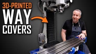 Good Idea? I 3d Printed Custom Way Covers For My Milling Machine!