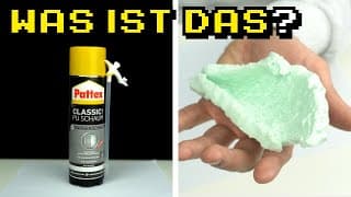 Die Chemie Hinter Bauschaum