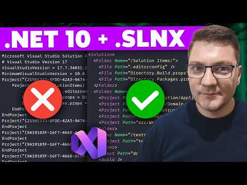 How I Upgraded To .net 10 In Minutes + New .slnx Format