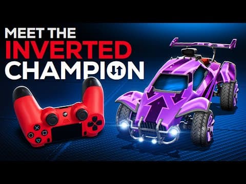 I Found The Weirdest Controls In Rocket League (and He's Gc?)