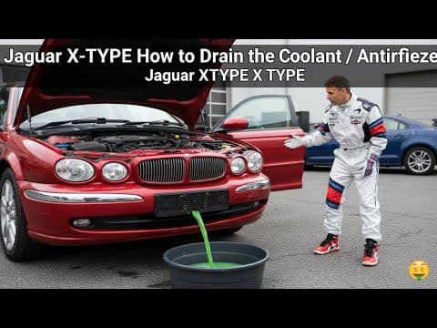 Diy Coolant Flush: Draining The Antifreeze On A Jaguar X-type (2002-2008)