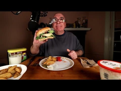 Asmr Grocery Haul Homemade Cheese Burger Mukbang