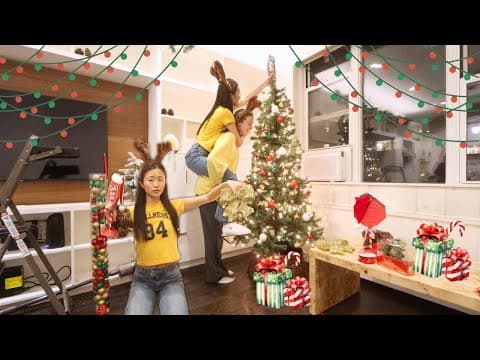 Decorating My New Apt For Christmas