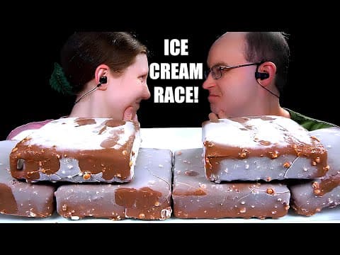 Asmr Klondike Ice Cream Race 🍦 Mukbang Eating Sounds
