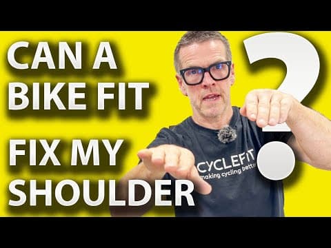Can A Bike Fit Fix My Shoulder?