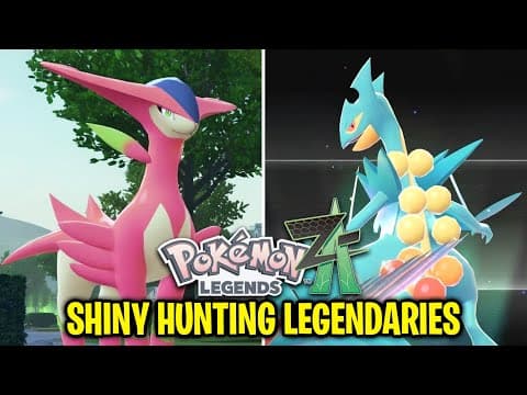 🔴 Shiny Hunting Alpha & Legendary Pokemon ➡ Pokemon Legends Z-a Live
