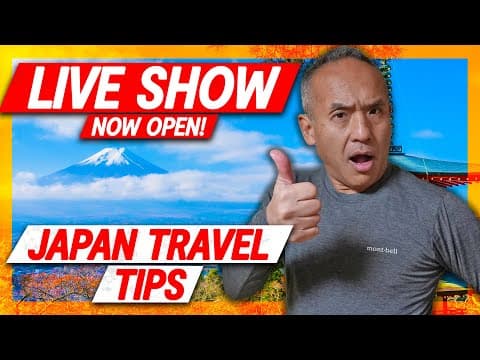 Answer Your Japan Questions And Travel Tips! | Livestream