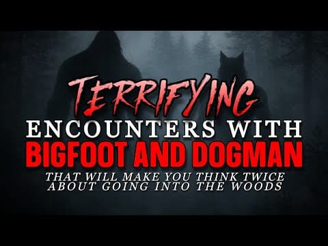 Terrifying Encounters With Bigfoot And Dogman
