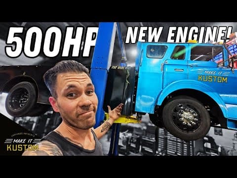 Cracked Block! 500hp Engine Swap - High Performance Tow Truck Upgrade.