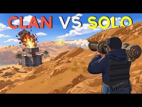 Desert Snowball Wipe At Excavator Leads To Clan Online Raiding - Vanilla Rust
