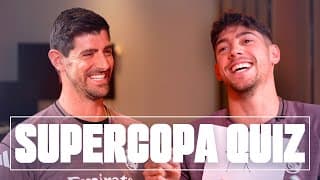 Super Cup Quiz! | Valverde X Courtois | Real Madrid
