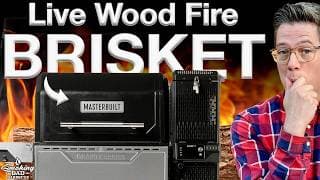 Is The Gravity Xt An Offset Smoker In Disguise?  Brisket Smoked With Real Wood Splits