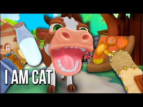 I Am Cat | Don't Feed The Cow A Pizza Unless You Want This To Happen!