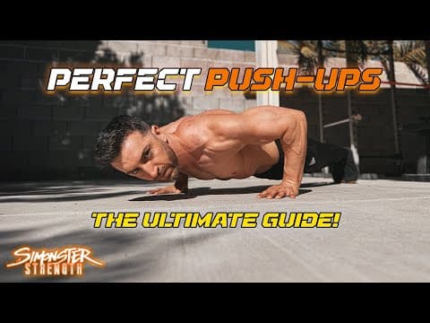 Perfect Push-ups | The Only Push-up Tutorial You'll Ever Need (full Guide)