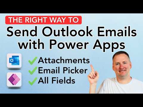 Send Outlook Email With Power Apps