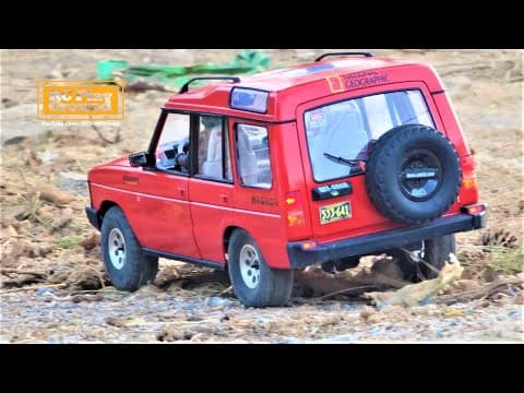 1/10 Scale Landrover Discovery1(axial Scx10 Ii) - Rock Crawling2