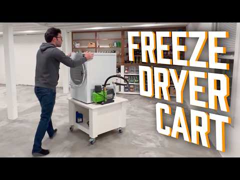 Diy Rolling Cabinet - Freeze Dryer Cart